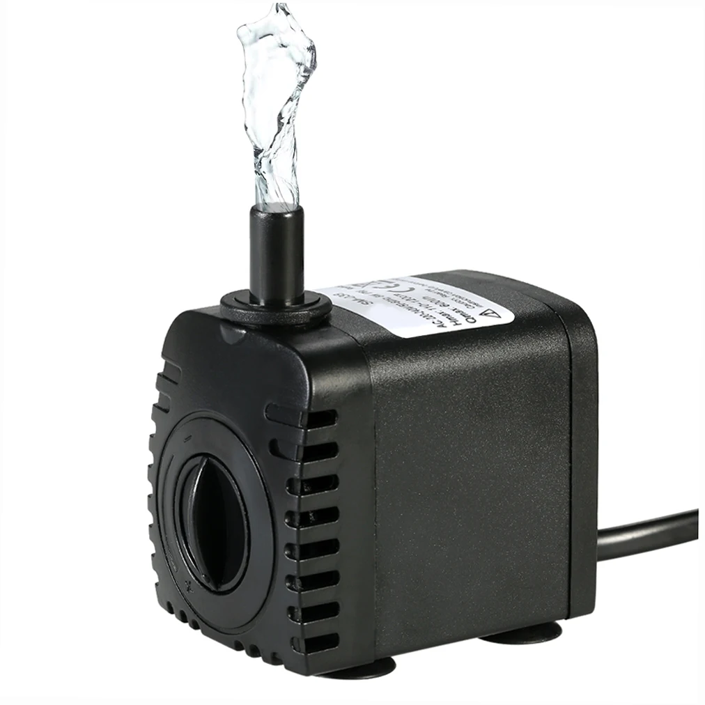 

600L/H 8W Water Pump Submersible Pump For Aquarium Fountain Pond Pump Fish Tank Garden Pond Pumps Fountain Mini Pomp 110-240V 4W