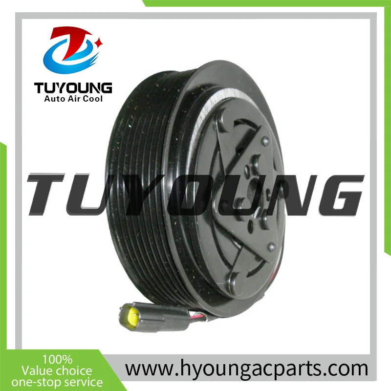 SD7H15 8112 Муфта компрессора переменного тока для грузовика Volvo FM12 FM9 FH16 FM 300 8PK 132 мм 24 В