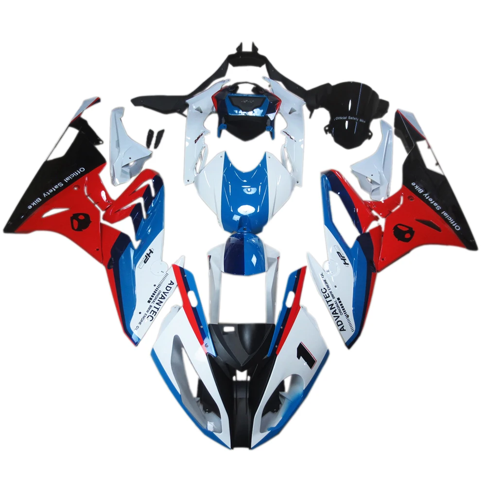 

Motorcycle Fairing Kit ABS Plastic Body Injection Fairings Bodykits For BMW S1000 S1000RR S1000 RR 2015 2016 One Set