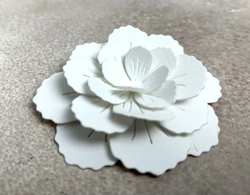 Цветочное украшение металлические Вырубные штампы фотобумага/тиснение для