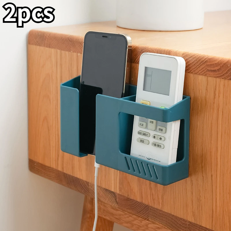 

Bathroom Wall Debris Storage Multifunctional Wall-mounted Storage Box Punch-free Mobile Phone Remote Control Storage Rack