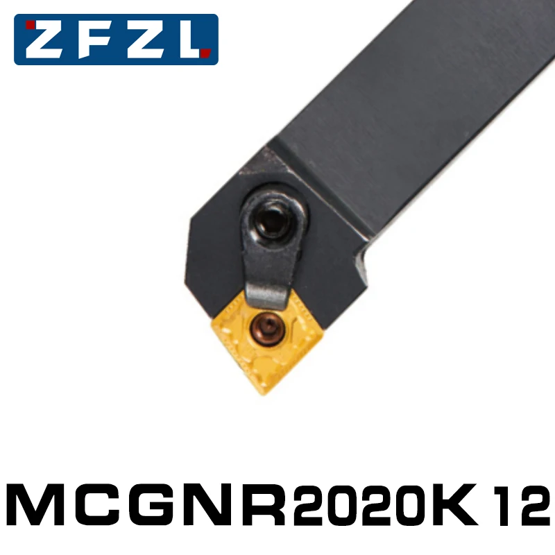 

1PC External Turning Tool MCGNR MCGNL Lathe Bar Turning Holder MCGNR2020K12 MCGNL2020K12 CNC Cutting Tool MCGNR2020 MCGNL2020