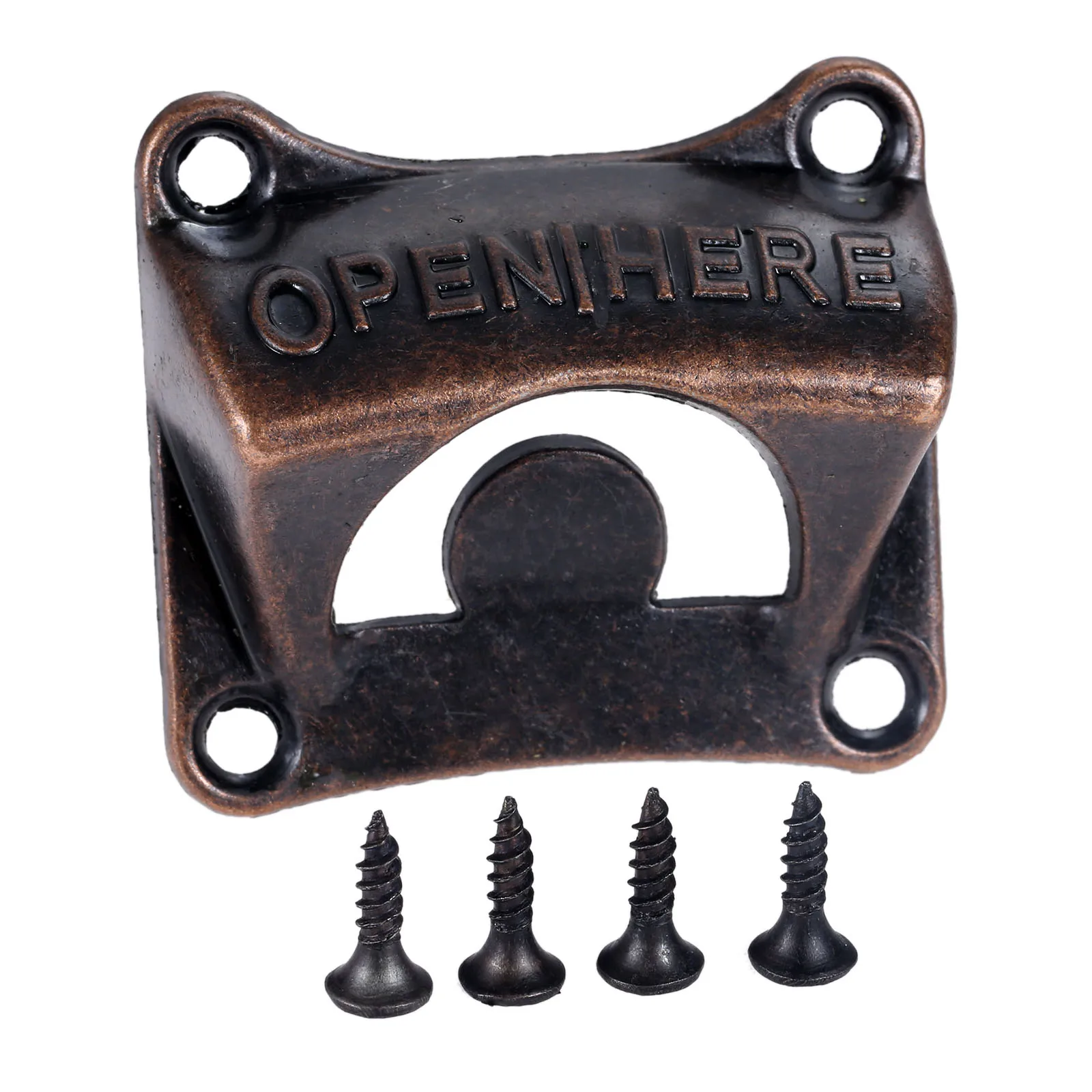 

1 шт., винтажная настенная открывалка для бутылок