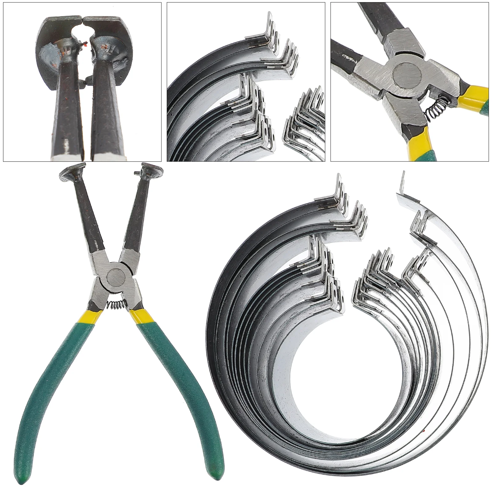 

Инструмент для зажима поршневого кольца, комплект монтажных колец для цилиндра двигателя автомобиля, автомобильные инструменты