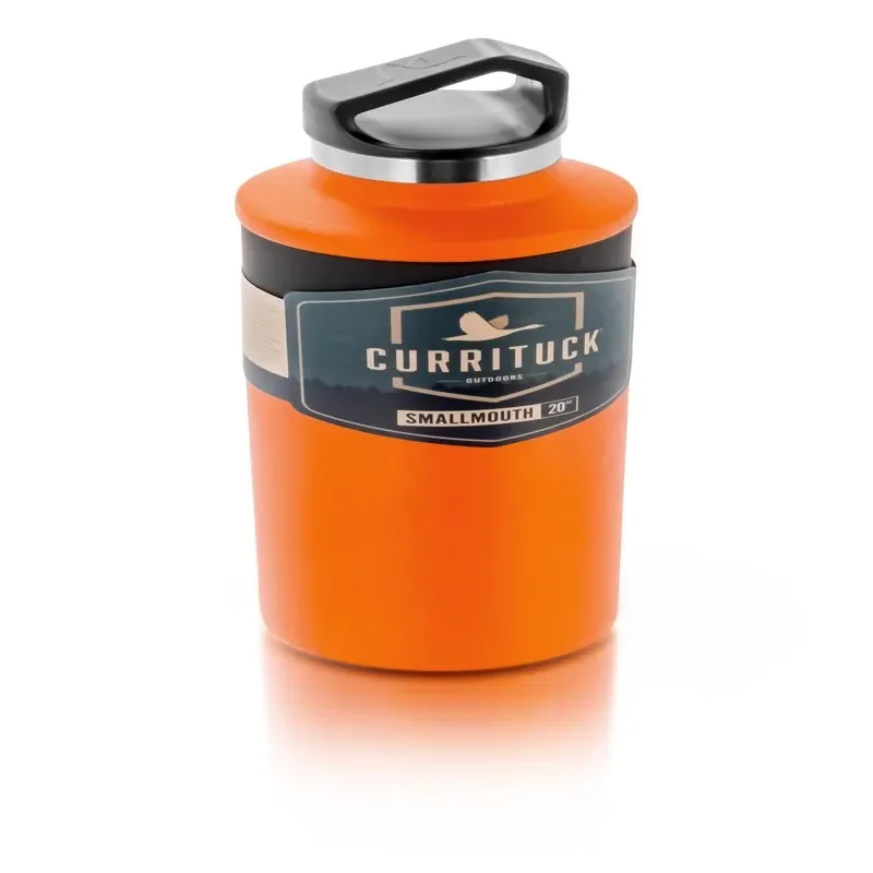 

Outstanding Ultra-Durable Currituck 20 Oz Orange Standard Mouth Water Bottle - Perfect for Home or Travel Use.