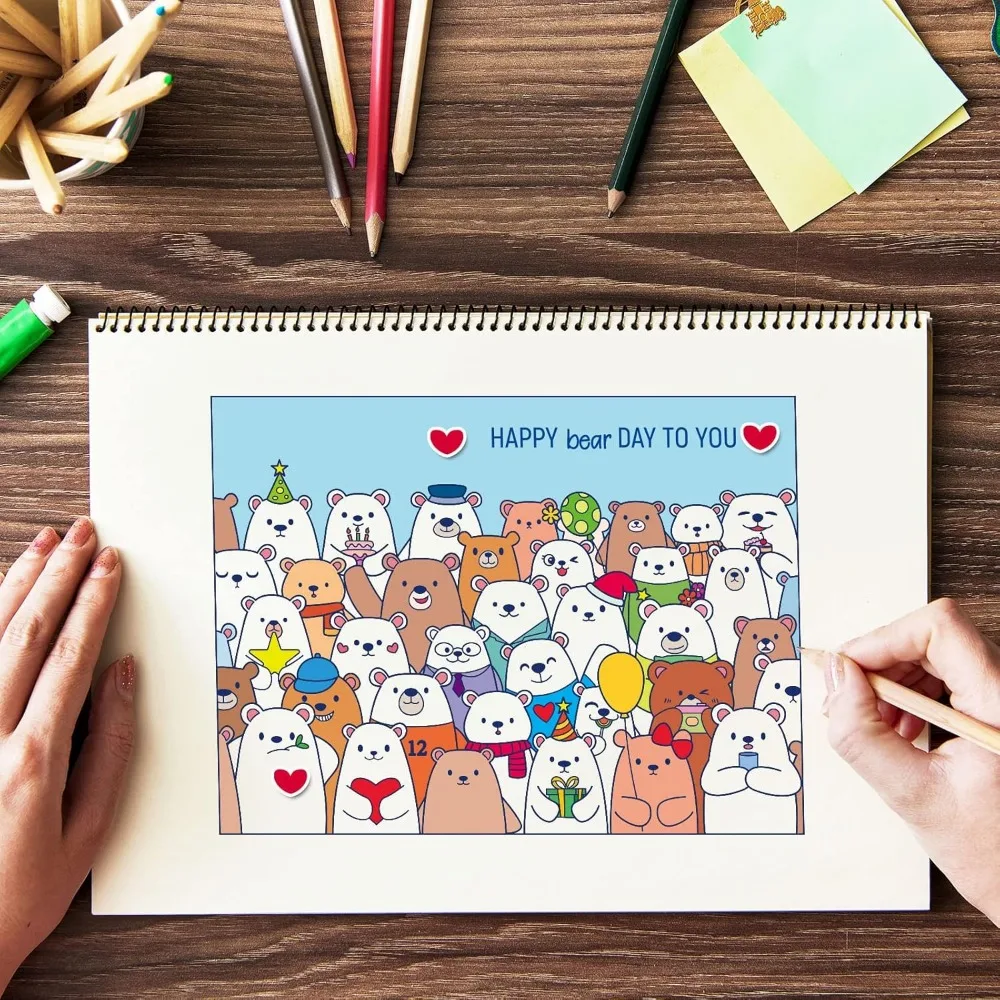 Милый медведь фон силиконовые прозрачные штампы для изготовления открыток на