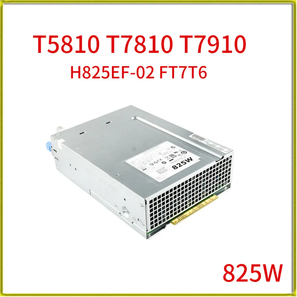 Источник питания, 825 Вт, Φ FT7T6 0FT7T6, переключатель питания, адаптер для DELL T5810 T7810 T7910, модуль питания сервера, оригинал