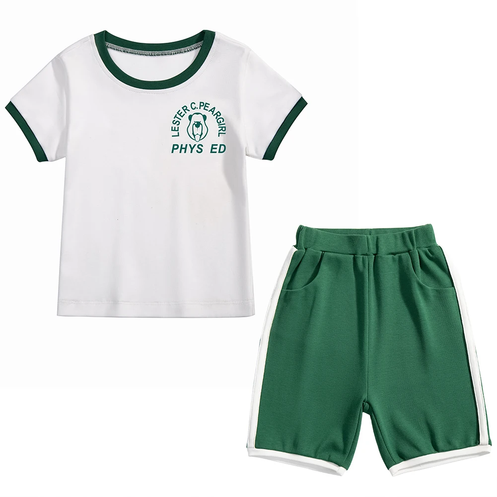 

Cosplay Costume Children's Clothing Sets For Boys Short Sleeve 2 Piece Suit Kids Clothes Baby Girls Sets 1-5 Years