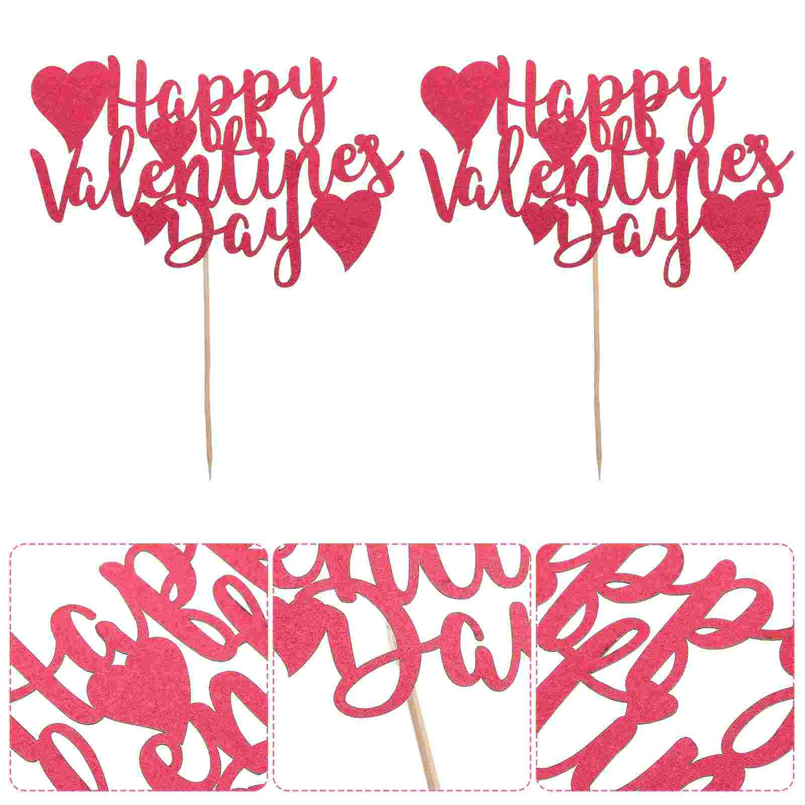 

4 Pcs Wedding Decor Valentines Cake Supplies Wedding Love Cupcake Pick Heart Decor Bridal Shower Paper Cup Cake Insert