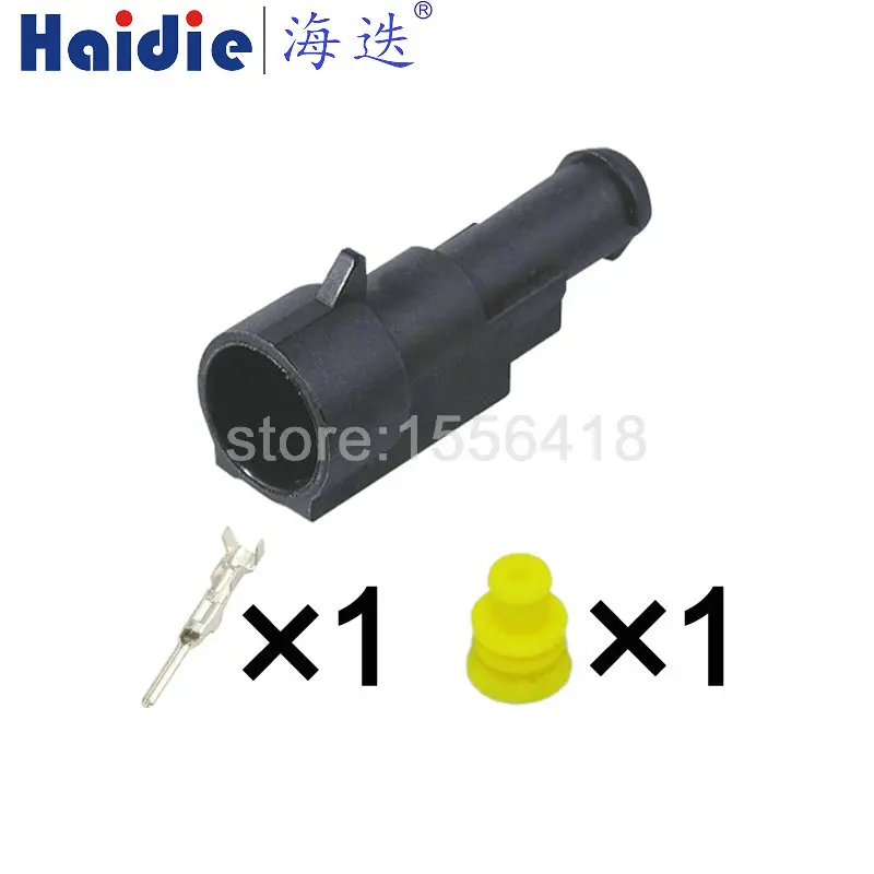 

1-100 комплектов, 1 Pin 282103-1 282079-1 Superseal 1,5 Series, водонепроницаемый Электрический проводной кабель, автомобильный разъем, вилка для автомобиля