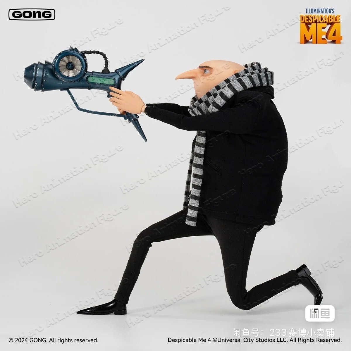 Фото В наличии: Коллекционная фигурка GONG Despicable Me Gru 1/8 Commoner, лимитированная серия, подарок для коллекционеров №4