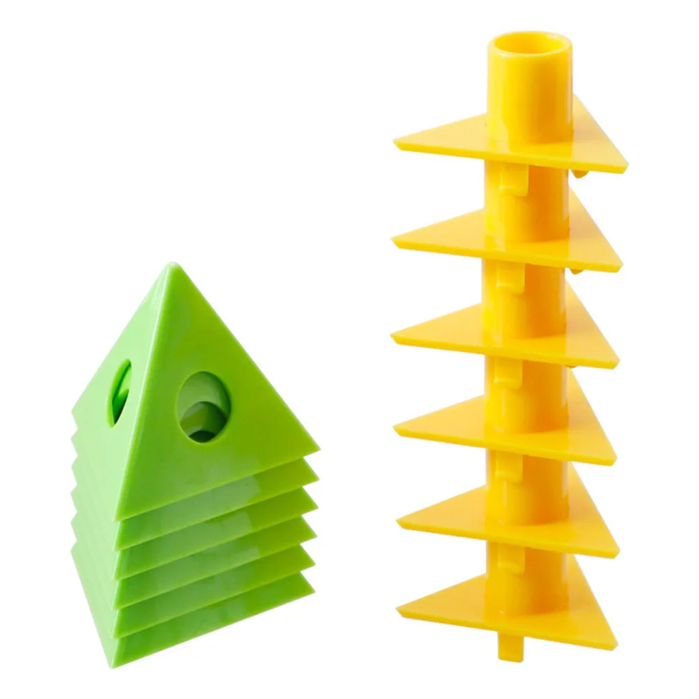 

6pcs Painter Triangle Pyramid Stand Non Stick Rack Tool Stable Support for Your Woodworking Projects Easy and Neat Storage