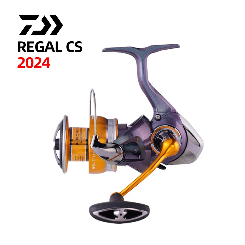 2024 DAIWA REGAL CS LT спиннинговая Рыболовная катушка 9 + 1BB макс. фрикцион 5-12 кг