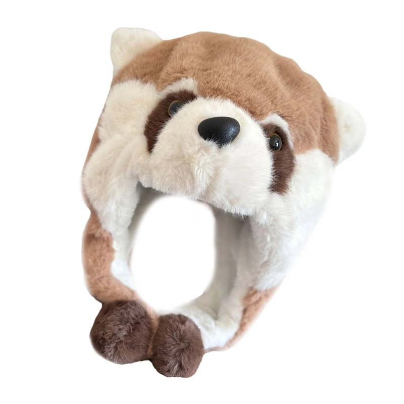 Прекрасная шапка Ailurus толстая флисовая с подкладкой меховая шапка-ушанка для