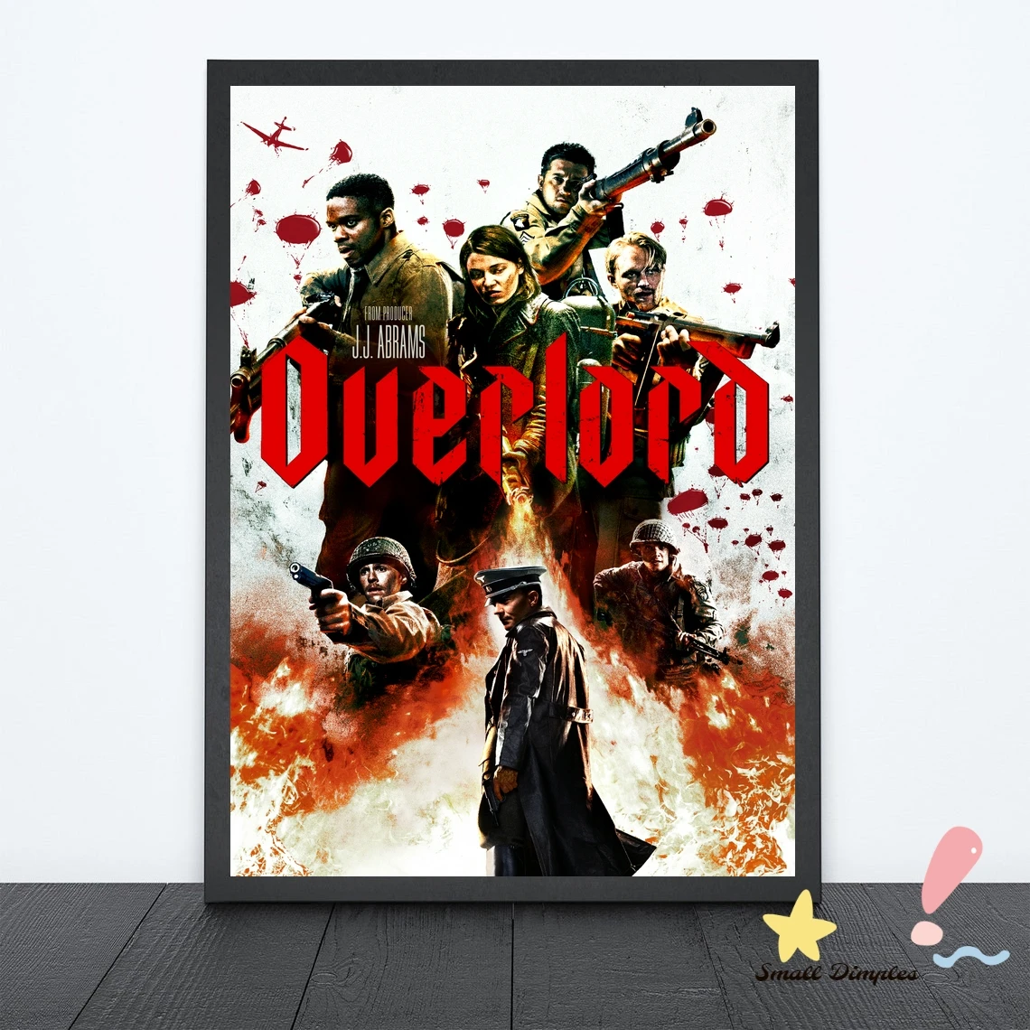 Фото Постер фильма Overlord, холст, художественный принт, украшение для дома, настенная живопись (без рамки) №2