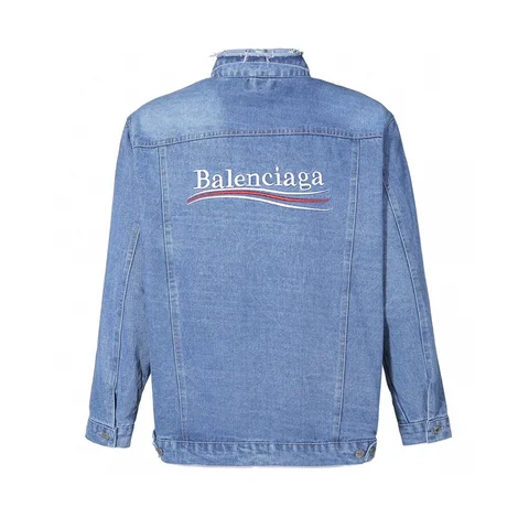 Balenciaga Мужские и женские джинсовые куртки