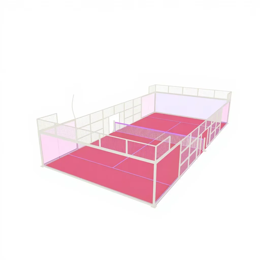 XTZPADEL Полный комплект для оптовой продажи: панорамный корт для падела, уличный теннисный корт-клетка, индивидуальные инфраструктуры для кортов для сквоша (art.: 3920dbbb88086) - 3920dbbb88086