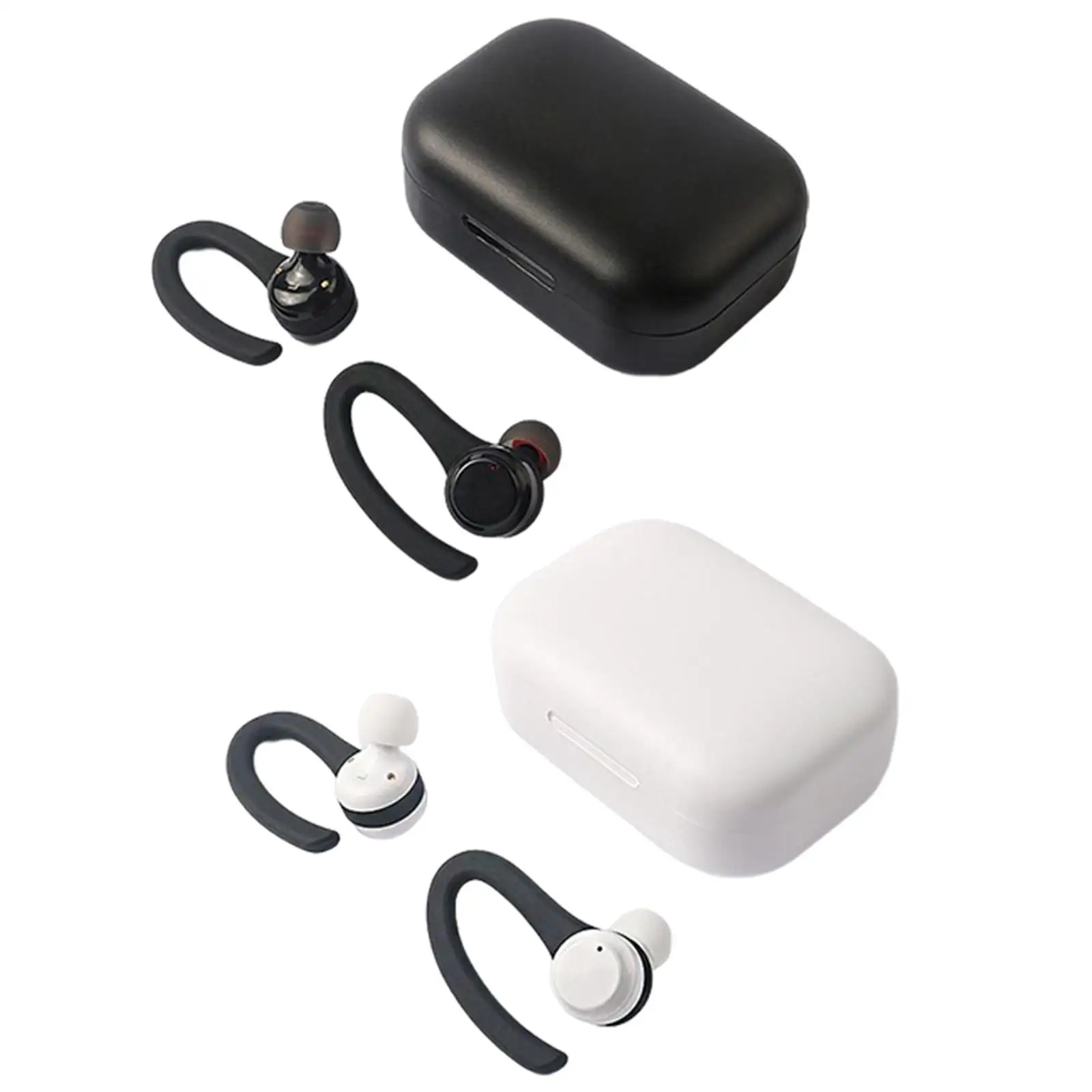 

Наушники-вкладыши с зарядным чехлом, шумоподавляющие беспроводные наушники BT 5,2 для бега, занятий спортом, путешествий