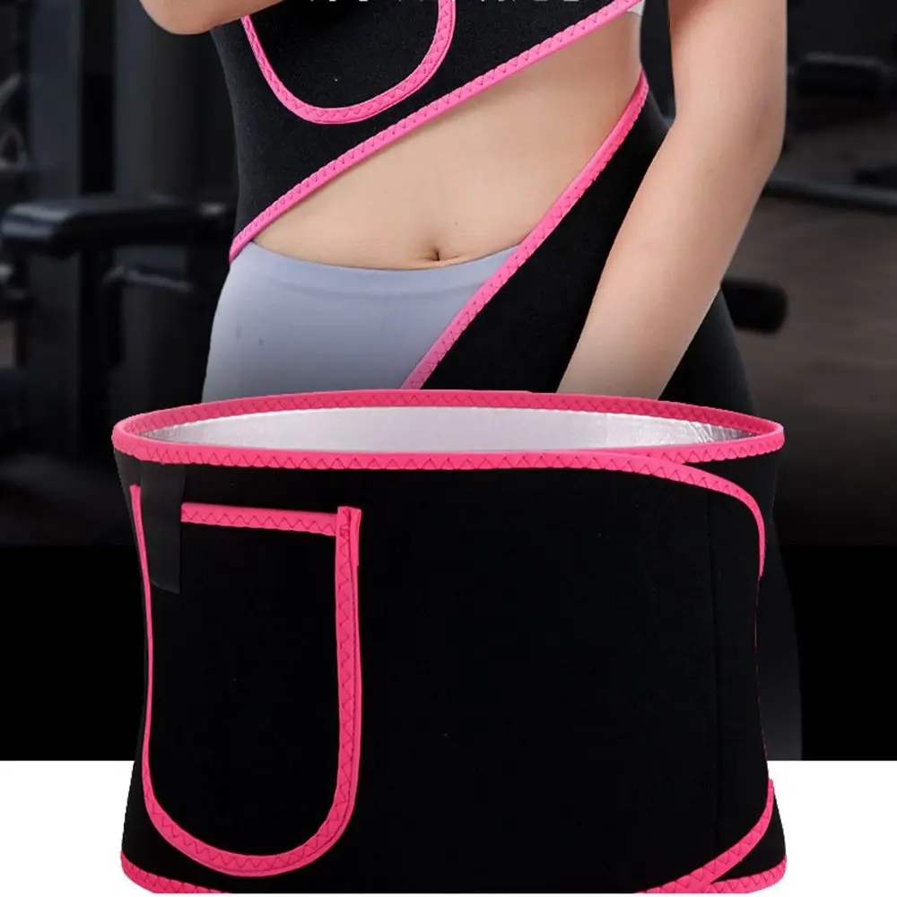 

Fat Burn Protection Modeling Strap Slimming Sweat Belt Waist Tummy Trimmer Body Shaper Wrap Band Sports Waist Supporter