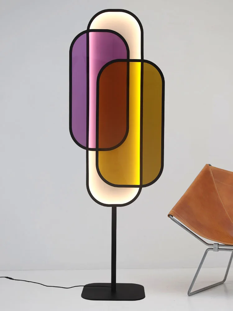 Модель комнаты Цвет Торшер Атмосфера Свет Лампа в гостиной для учебы