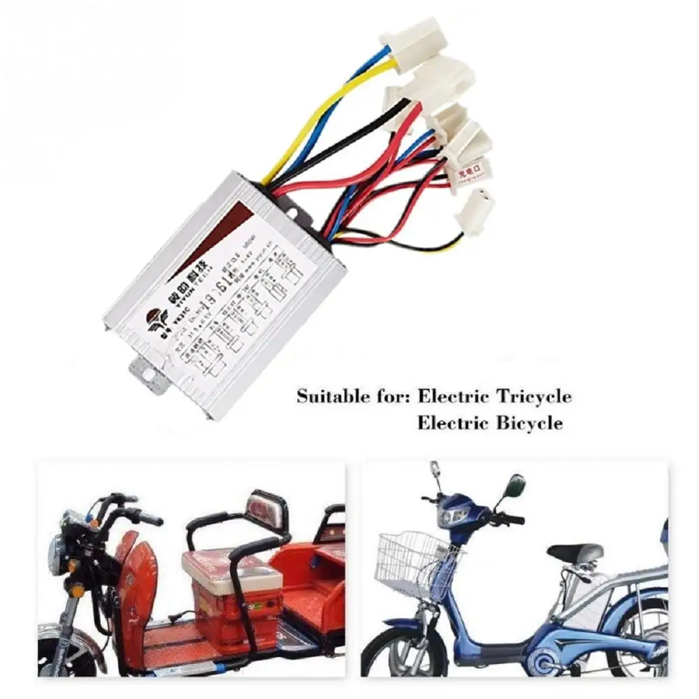 

500W Brushless DC Motor Electric Bicycle Controller Box Electronic Bike Scooter Cube Adapter 12V/24V/36V/48V E-Scooter Accessory