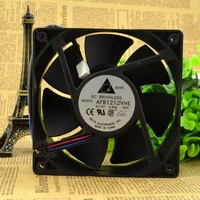 new for delta afb1212vhe 12038 12v 0 90a 12cm large air volume double ball fan