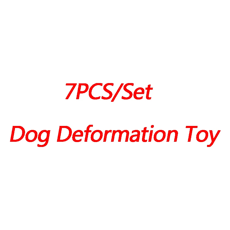 

7pcs/set Paw Patrol Toys Dog Can Deformation Toy Captain Ryder Psi Pow Patrol Action Figures Toys for Children Christmas Gifts