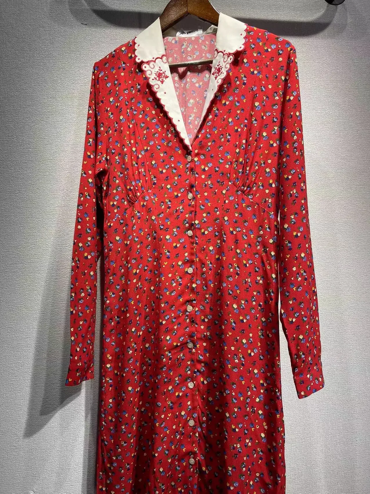 Женское повседневное мини-платье с цветочным принтом винтажные осенние платья