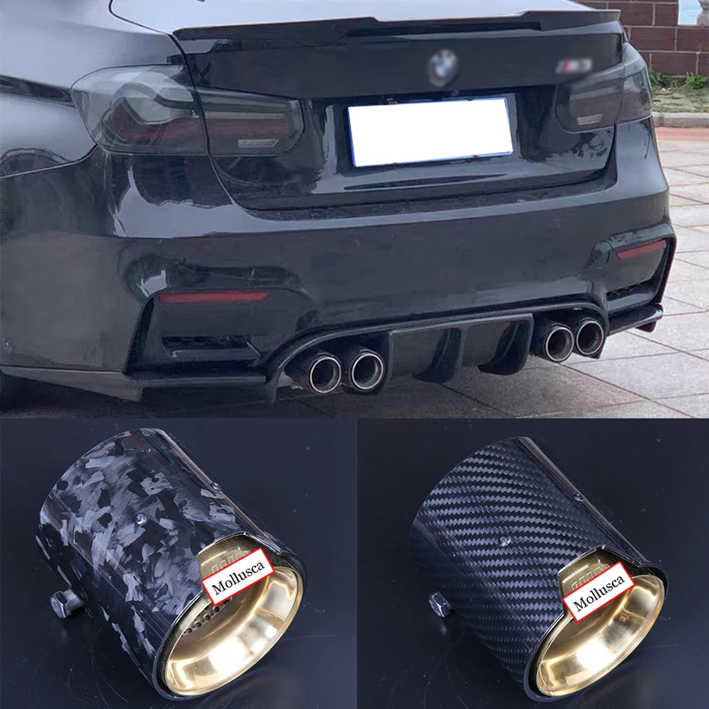 Для BMW F22 F23 F87 F30 F80 F32 F33 F36 F82 F83 F10 G30 F90 F06 F12 F13 украшение для выхлопной трубы из