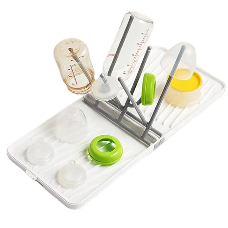 

Baby Bottle Drying Rack Cup Drying Rack With Tray Large Capacity Space Saving Bottle Drying Rack For Teats Cups Baby Bottles