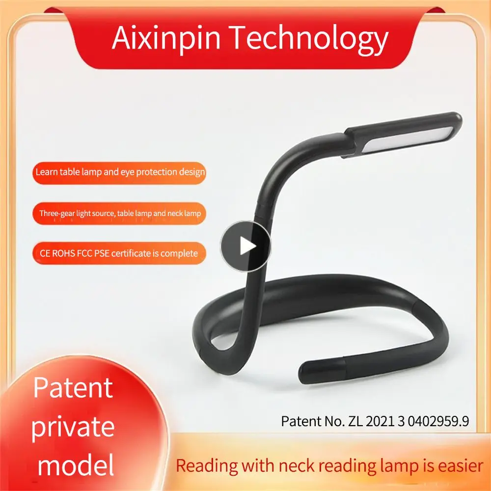 

Hanging Neck Reading Lamp Multi-function Adjustable Brightness Reading Lamp 270 Degrees Rotated Led Hanging Neck Lamp Desk Lamp