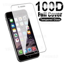 100D Anti-Burst Protection Glass For Apple iPhone 7 8 6 6S Plus Tempered Screen Protector iphone 5 5C 5S SE 2016 2020 Glass Film