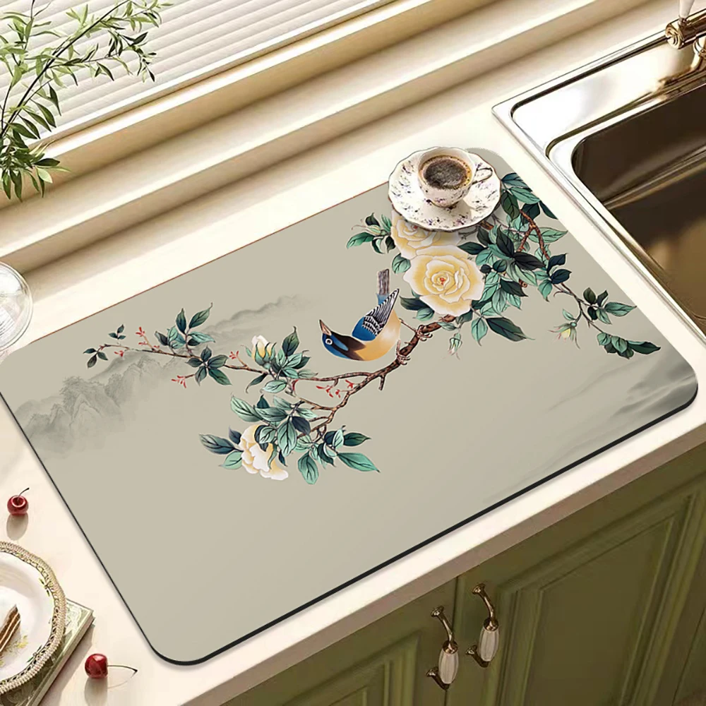 

Полиэстер кухонный коврик для посуды