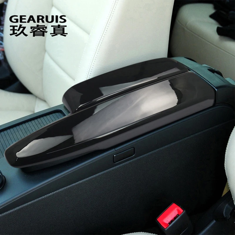 

For Mercedes Benz C Class W204 GLK X204 Car Styling Stickers Stowing Tidying Armrest Box Panel Cover Auto Interior Accessories