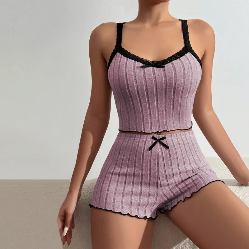 Новинка хит продаж модный повседневный женский домашний комплект весенне-летний