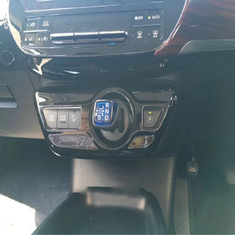 

RHD For Toyota Prius 2016 -2019 ABS Front Gear Shift Box Switch Panel Decoration Cover Trim Interior Accessories