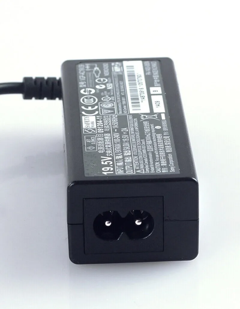 Оригинальный адаптер переменного тока для нетбука 19 5 В 2 А зарядное устройство Sony