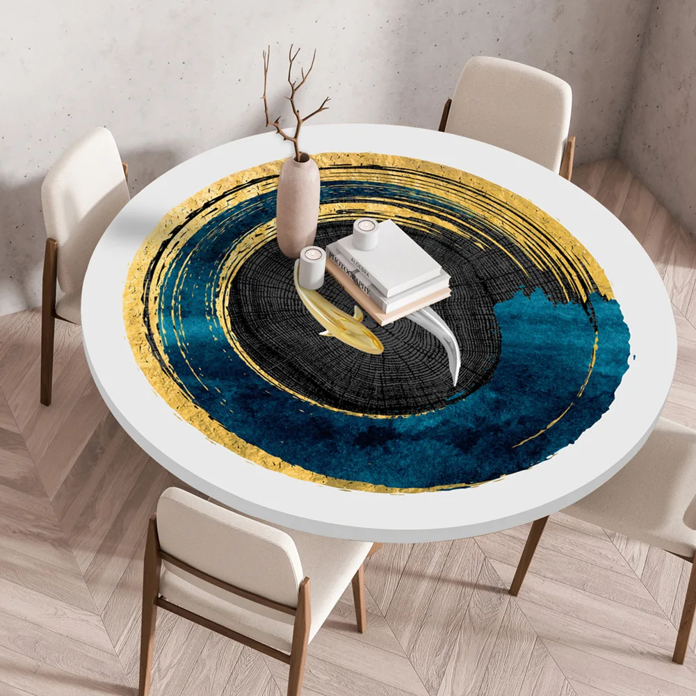 

Водонепроницаемая круглая скатерть из полиэстера Tischdecke