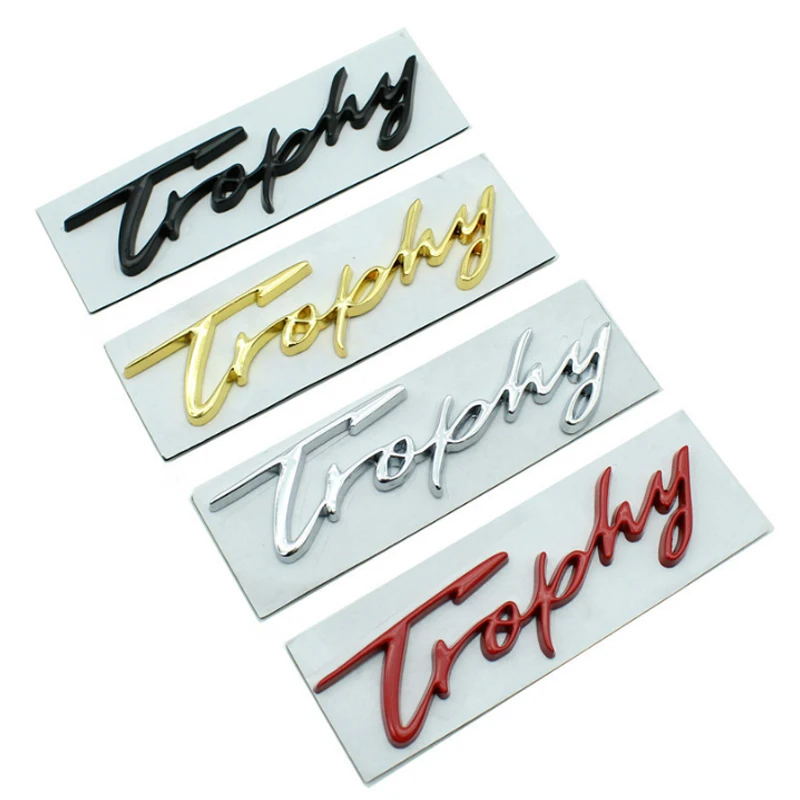 

3D Car Styling SPORT Car Sports Word Letter Metal Car Sticker Trunk Emblem Badge Decal Decoration Auto Accessories