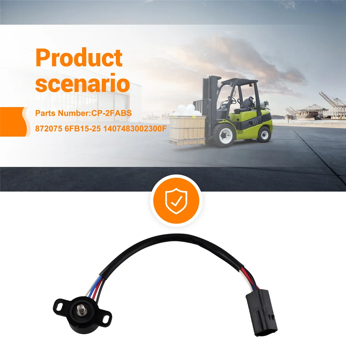 Запасные части для электрического вилочного погрузчика педаль акселератора