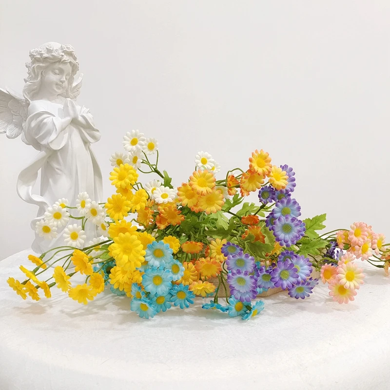 Цветочный букет для свадебного украшения недорогое искусственное растение