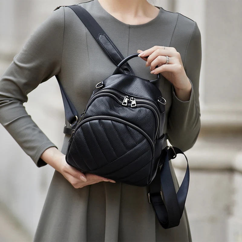 Limited ZOOLER полная кожа 100% натуральная рюкзак женский роскошный бренд модная