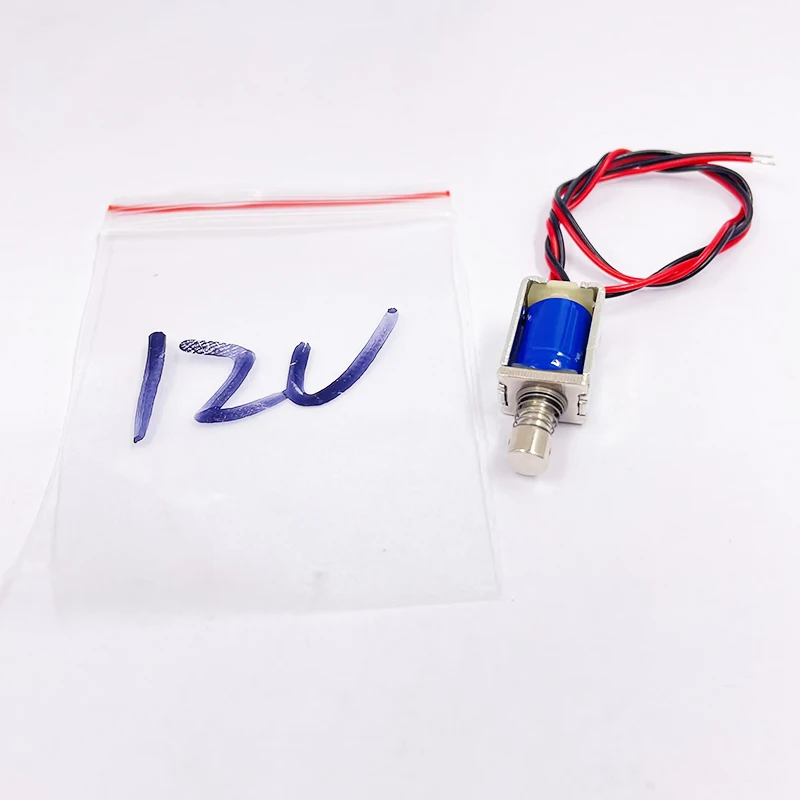 

Квадратный мини-соленоид 8х10 мм DC 3В/6В/9В/12В