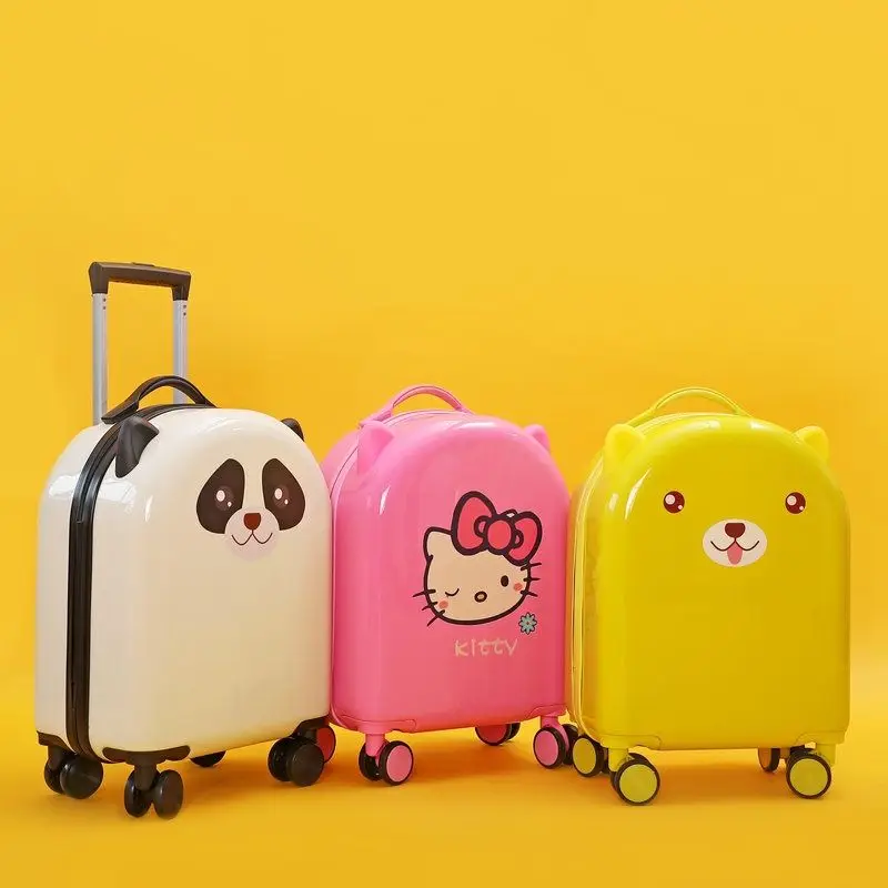 Children's Trolley Case Mini Cartoon Small Luggage Children's Suitcase Cute Baby Universal Wheel Men and Women gift HelloKitty