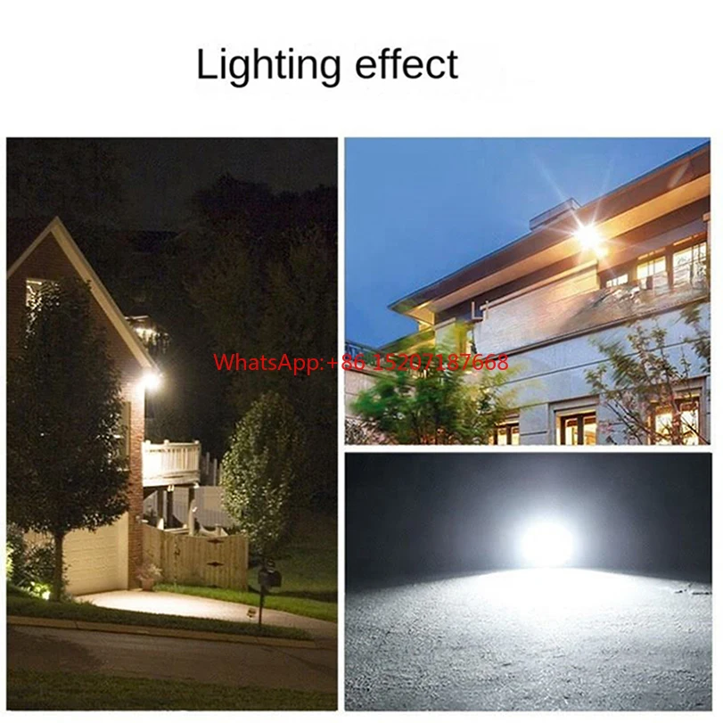 2000 Вт 4000 8000 фонарь с солнечной батареей внешний водонепроницаемый отражатель