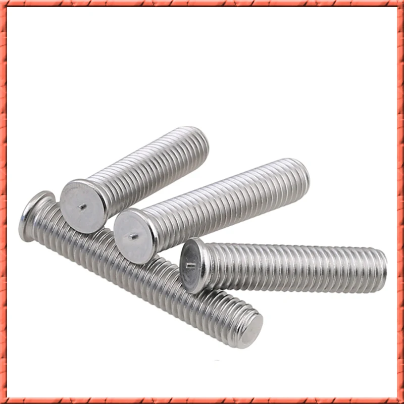 100 шт./лот M3/M4/M5*6/8/10-50 мм винты для точечной сварки из нержавеющей стали DIN32501