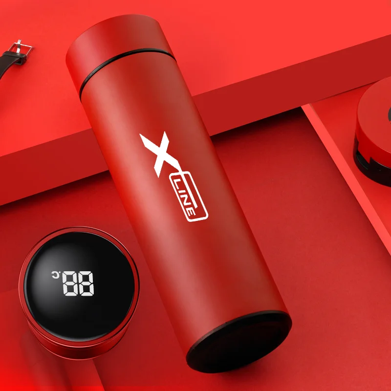 

Умный термос из нержавеющей стали, умная бутылка для воды с дисплеем температуры, для Kia PICANTO GT line X line