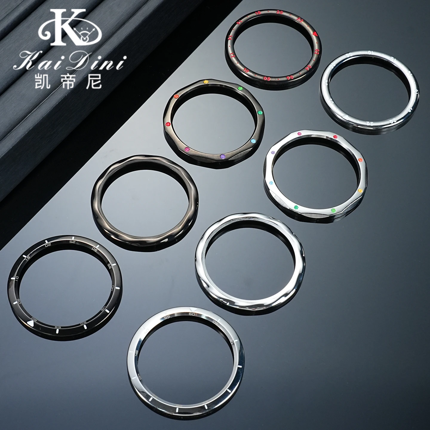 Фото Металлический безель из нержавеющей стали для Xiaomi Watch S3/S4 47 мм (черный/серебристый), сменные детали для смарт-часов, циферблат, вставка eSIM, сменные элементы, кольцевая шкала №4