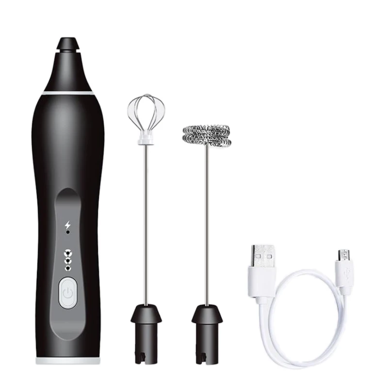 

3 скорости венчик для кофе электрический взбиватель для яиц пенообразователь мини ручка мешалка практичный кухонный инструмент для готовк...