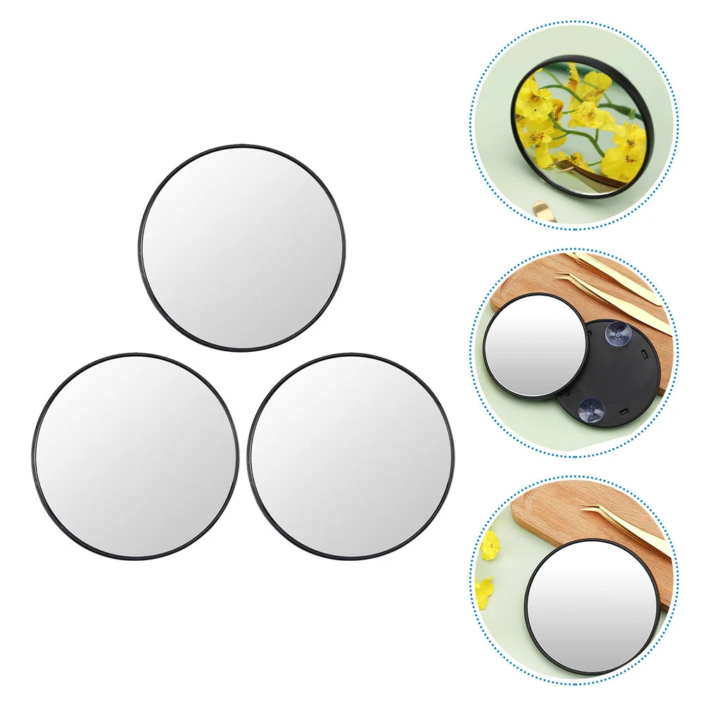 

3pcs Makeup Mirror Home Magnifying Mirror Multi-function Travel Mirror Makeup Accessory